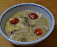 もずくと卵のスープ